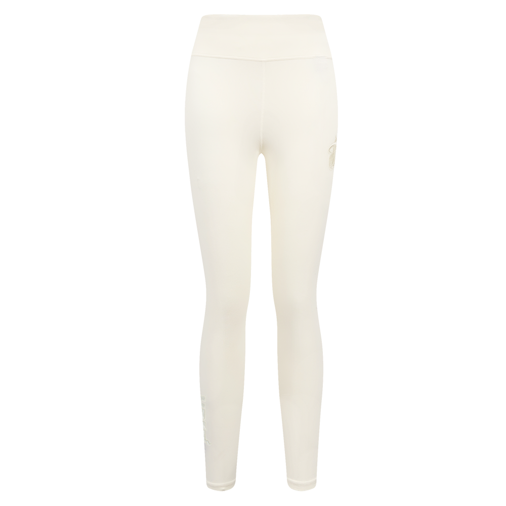 NBA MIAMI HEAT NEUTRAL WOMEN'S JERSEY LEGGING (EGGSHELL)