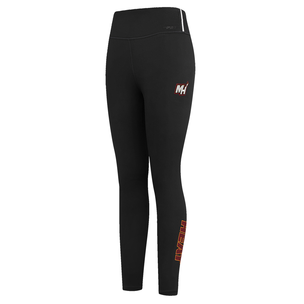 NBA MIAMI HEAT CLASSIC LEGGING EN JERSEY POUR FEMME (NOIR)