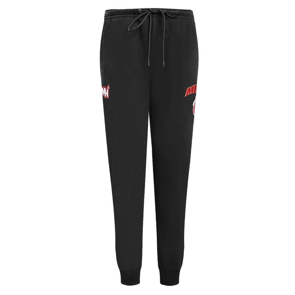 NBA MIAMI HEAT CLASSIC PANTALON OUATÉ POUR FEMME (NOIR)