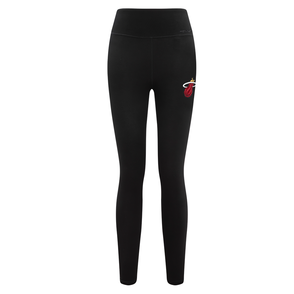 NBA MIAMI HEAT RETRO CLASSIC WOMEN'S JERSEY LEGGING (BLACK)