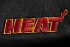 NBA MIAMI HEAT CLASSIC WOMEN'S WOOL VARSITY JACKET (JET BLACK)