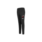 NBA MIAMI HEAT RETRO CLASSIC LITTLE GIRL'S LEGGING (BLACK)