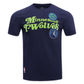 NBA MINNESOTA TIMBERWOLVES SOUVENIR MEN'S SJ TEE (MIDNIGHT NAVY)