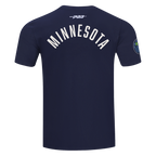 NBA MINNESOTA TIMBERWOLVES MODERN ORIGINALS MEN'S SJ TEE (MIDNIGHT NAVY)