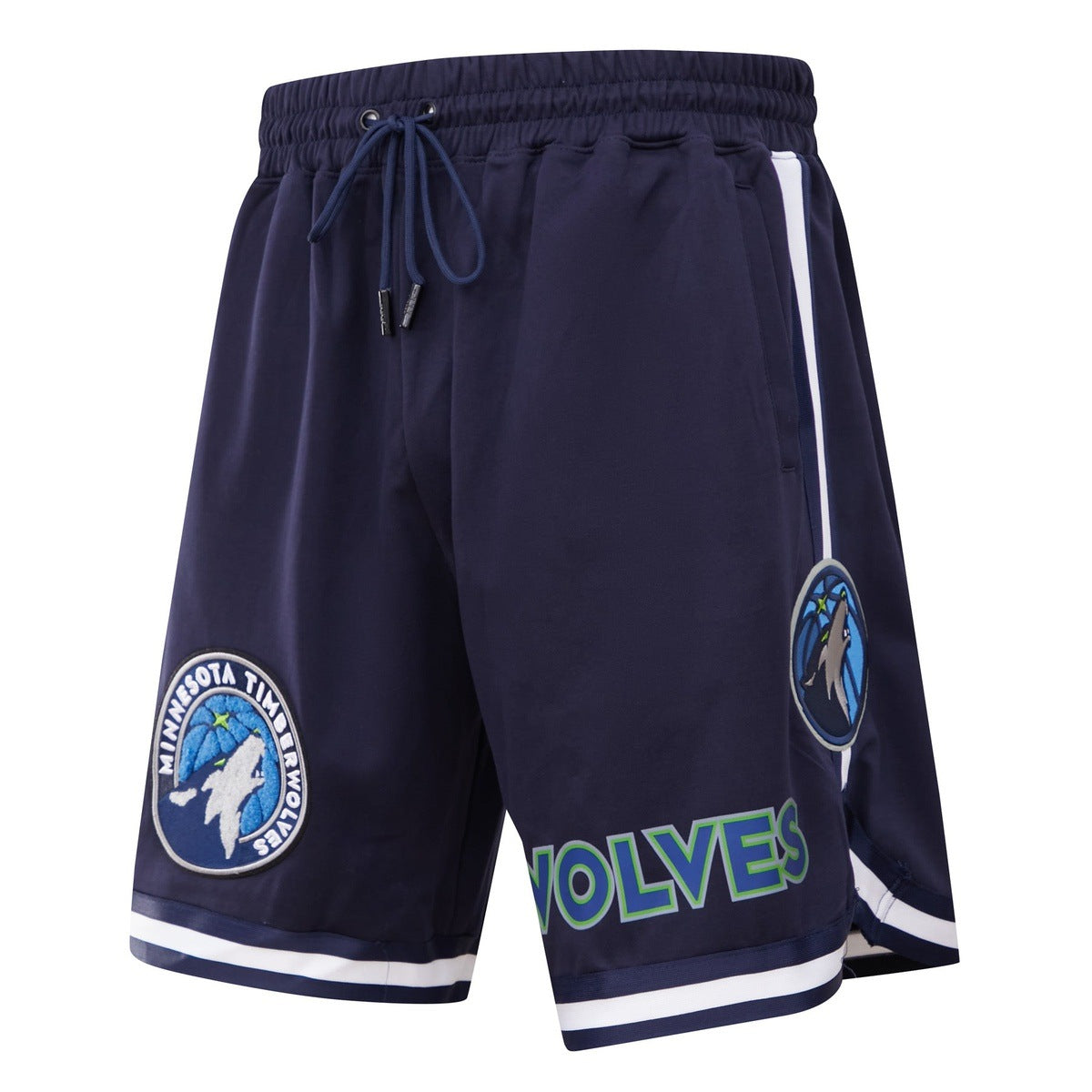 NBA MINNESOTA TIMBERWOLVES CLASSIC CHENILLE MEN'S SHORT (MIDNIGHT NAVY)