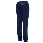 NBA MINNESOTA TIMBERWOLVES CLASSIC CHENILLE PANTALON JOGGER POUR HOMME (MARINE MINUIT)