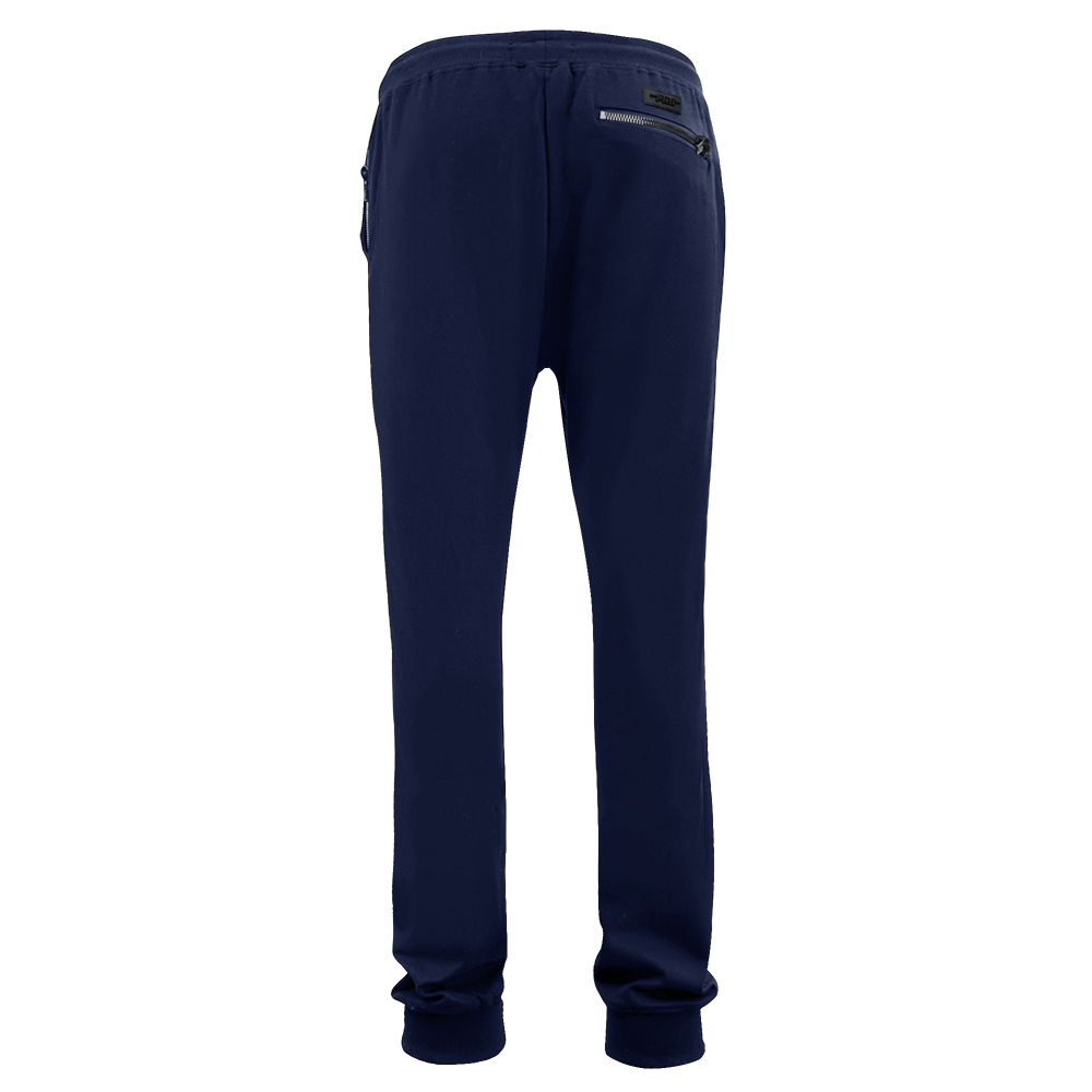 NBA MINNESOTA TIMBERWOLVES CLASSIC CHENILLE PANTALON JOGGER POUR HOMME (MARINE MINUIT)