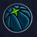 NBA MINNESOTA TIMBERWOLVES CLASSIC CHENILLE PANTALON JOGGER POUR HOMME (MARINE MINUIT)