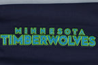 NBA MINNESOTA TIMBERWOLVES CLASSIC CHENILLE PANTALON JOGGER POUR HOMME (MARINE MINUIT)