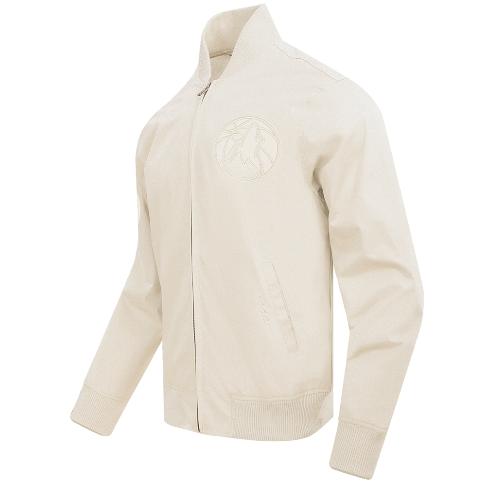 NBA MINNESOTA TIMBERWOLVES NEUTRAL BLOUSON EN SERGÉ POUR HOMME (COQUILLE D'ŒUF)