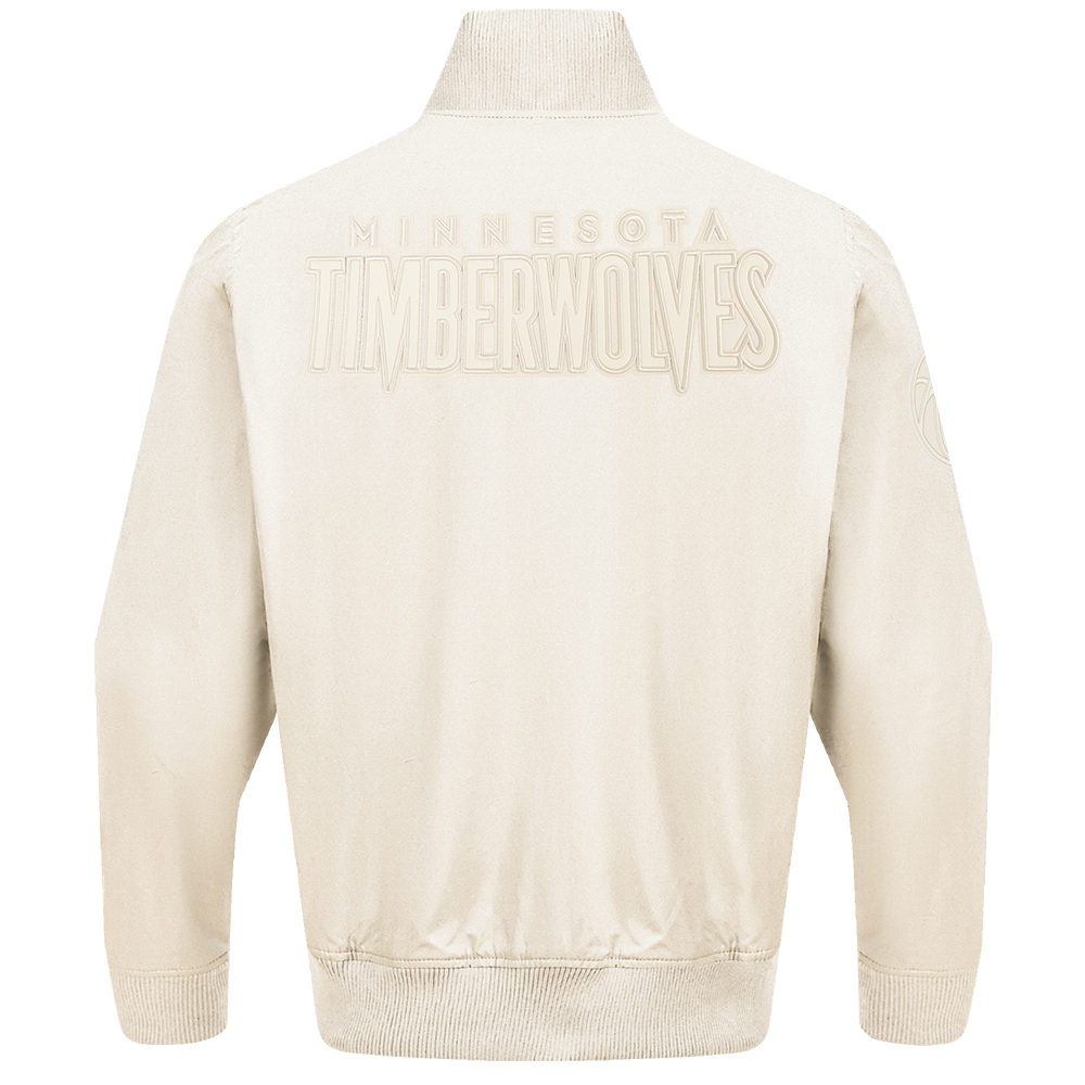 NBA MINNESOTA TIMBERWOLVES NEUTRAL BLOUSON EN SERGÉ POUR HOMME (COQUILLE D'ŒUF)