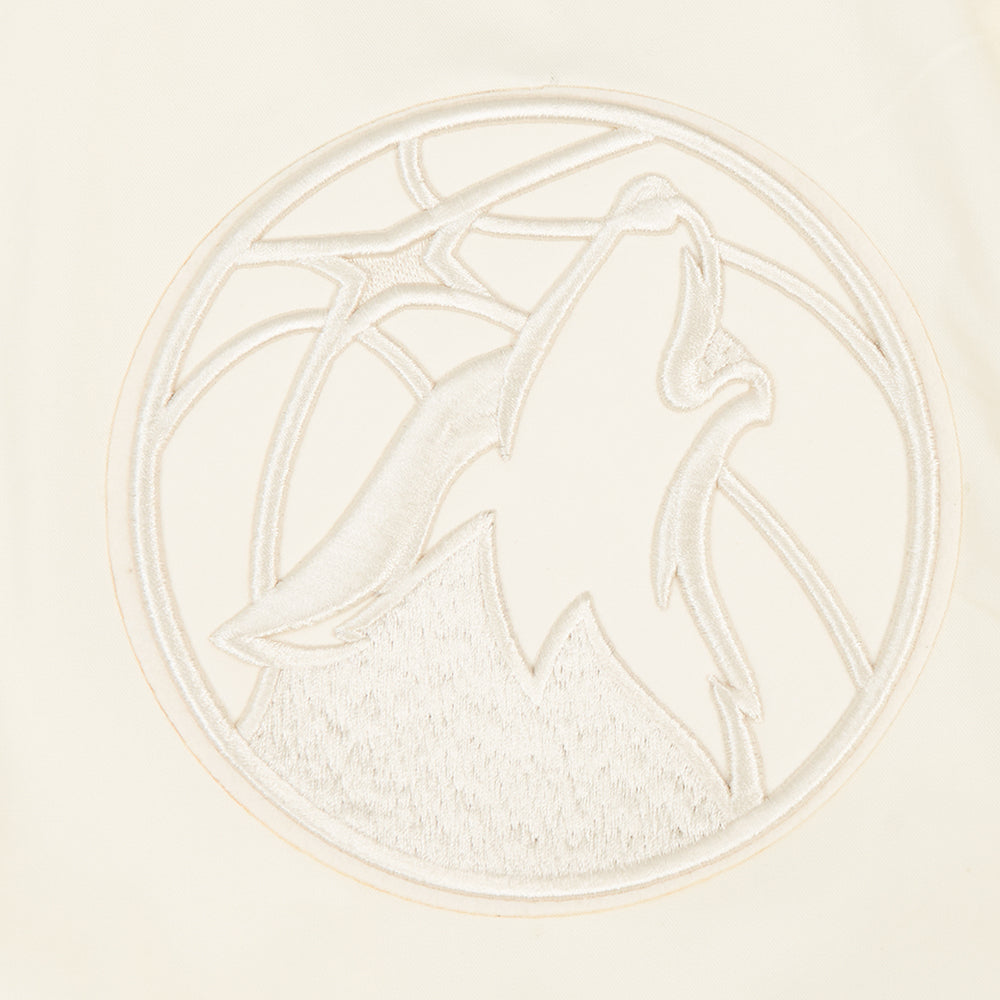 NBA MINNESOTA TIMBERWOLVES NEUTRAL BLOUSON EN SERGÉ POUR HOMME (COQUILLE D'ŒUF)