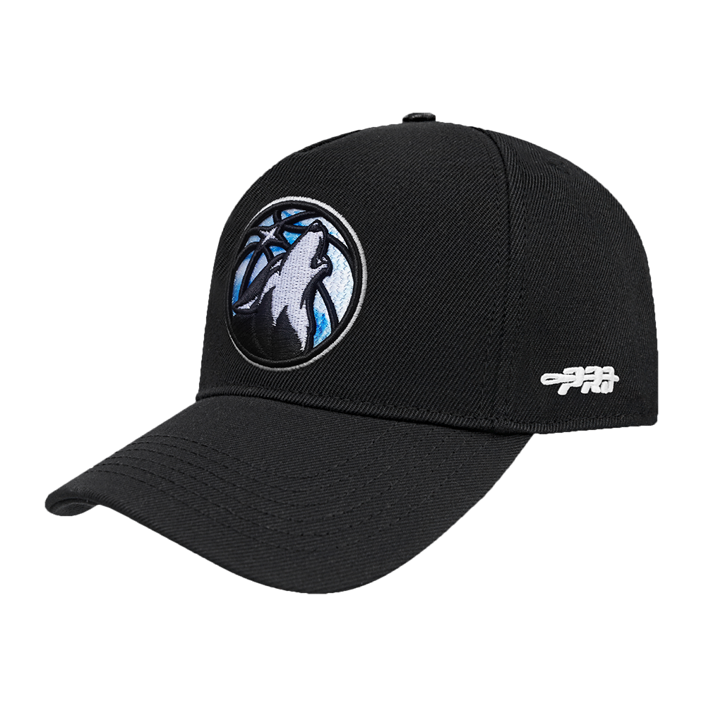 NBA MINNESOTA TIMBERWOLVES CITY EDITION 24-25 PINCH FRONT SNAPBA (BLACK)