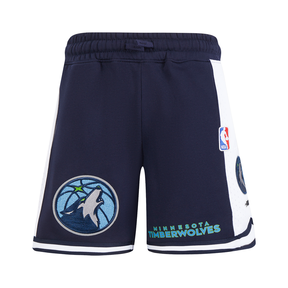 NBA MINNESOTA TIMBERWOLVES CLASSIC BIG BOY'S FLC 2.0 SHORT (MIDNIGHT NAVY)