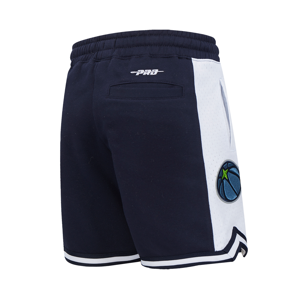 NBA MINNESOTA TIMBERWOLVES RETRO CLASSIC BIG BOY'S FLC 2.0 SHORT (MIDNIGHT NAVY)