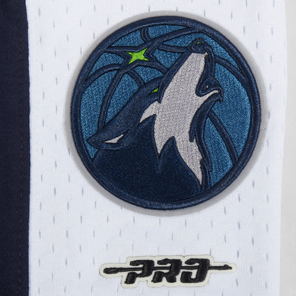 NBA MINNESOTA TIMBERWOLVES RETRO CLASSIC BIG BOY'S FLC 2.0 SHORT (MIDNIGHT NAVY)