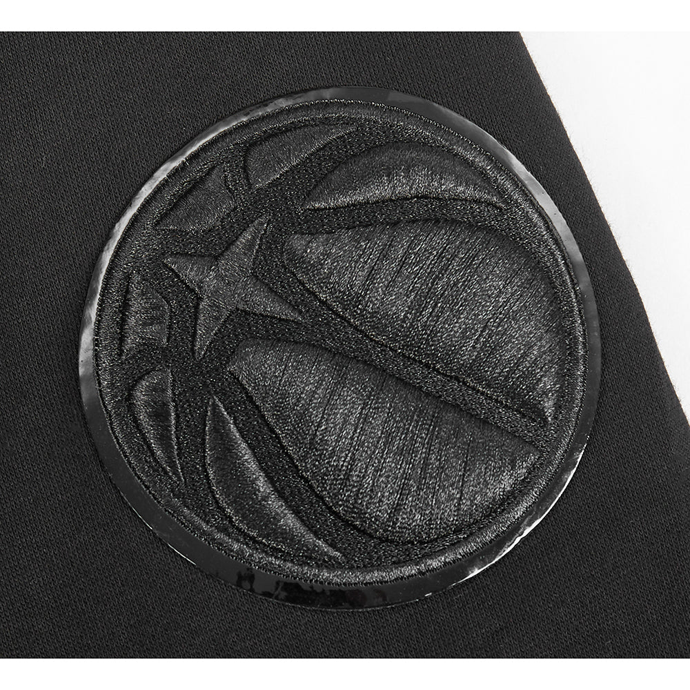 NBA MINNESOTA TIMBERWOLVES TRIPLE BLACK CHANDAIL À CAPUCHON EN MOLLETON POUR GARÇON JUNIOR (NOIR)