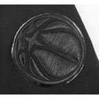 NBA MINNESOTA TIMBERWOLVES TRIPLE BLACK CHANDAIL À CAPUCHON EN MOLLETON POUR GARÇON JUNIOR (NOIR)