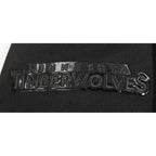 NBA MINNESOTA TIMBERWOLVES TRIPLE BLACK CHANDAIL À CAPUCHON EN MOLLETON POUR GARÇON JUNIOR (NOIR)