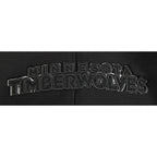 NBA MINNESOTA TIMBERWOLVES TRIPLE BLACK CHANDAIL À CAPUCHON EN MOLLETON POUR GARÇON JUNIOR (NOIR)