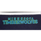 NBA MINNESOTA TIMBERWOLVES RETRO CLASSICS BLOUSON COLLÉGIAL POUR GARÇON JUNIOR (MARINE MINUIT/BLANC)
