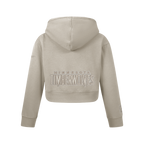 NBA MINNESOTA TIMBERWOLVES NEUTRAL CHANDAIL À CAPUCHON EN MOLLETON POUR FILLE JUNIOR (TAUPE)