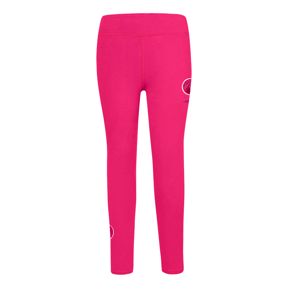 NBA MINNESOTA TIMBERWOLVES TRIPLE PINK BIG GIRL'S LEGGING (BEETROOT PURPLE)