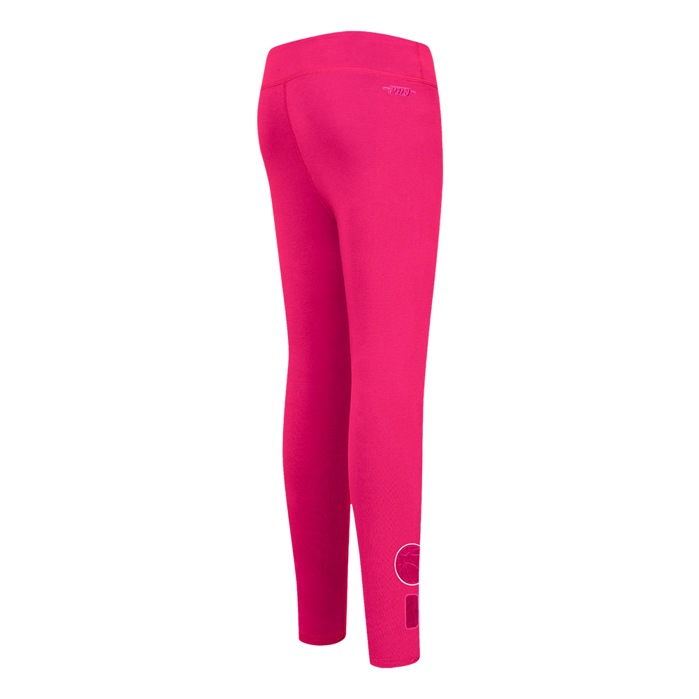 NBA MINNESOTA TIMBERWOLVES TRIPLE PINK BIG GIRL'S LEGGING (BEETROOT PURPLE)