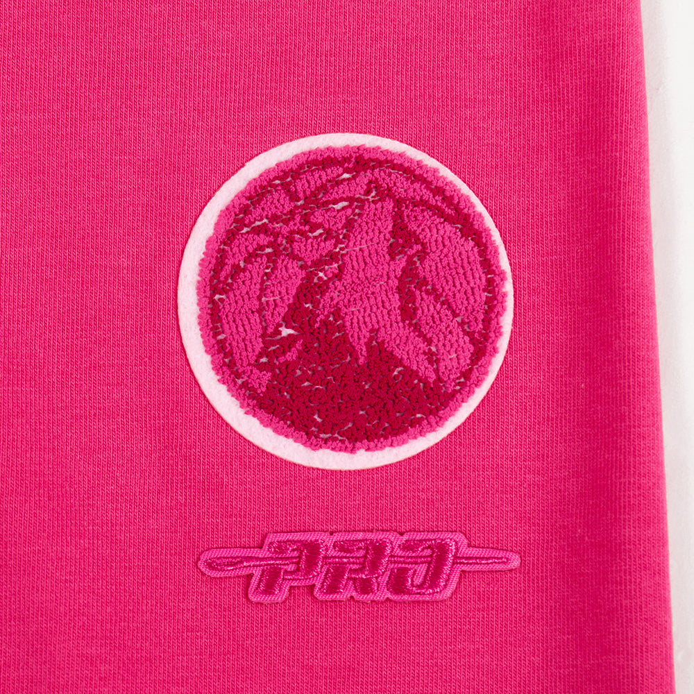 NBA MINNESOTA TIMBERWOLVES TRIPLE PINK BIG GIRL'S LEGGING (BEETROOT PURPLE)