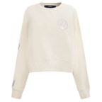 NBA MINNESOTA TIMBERWOLVES NEUTRAL FLEECE CREWNECK (EGGSHELL)