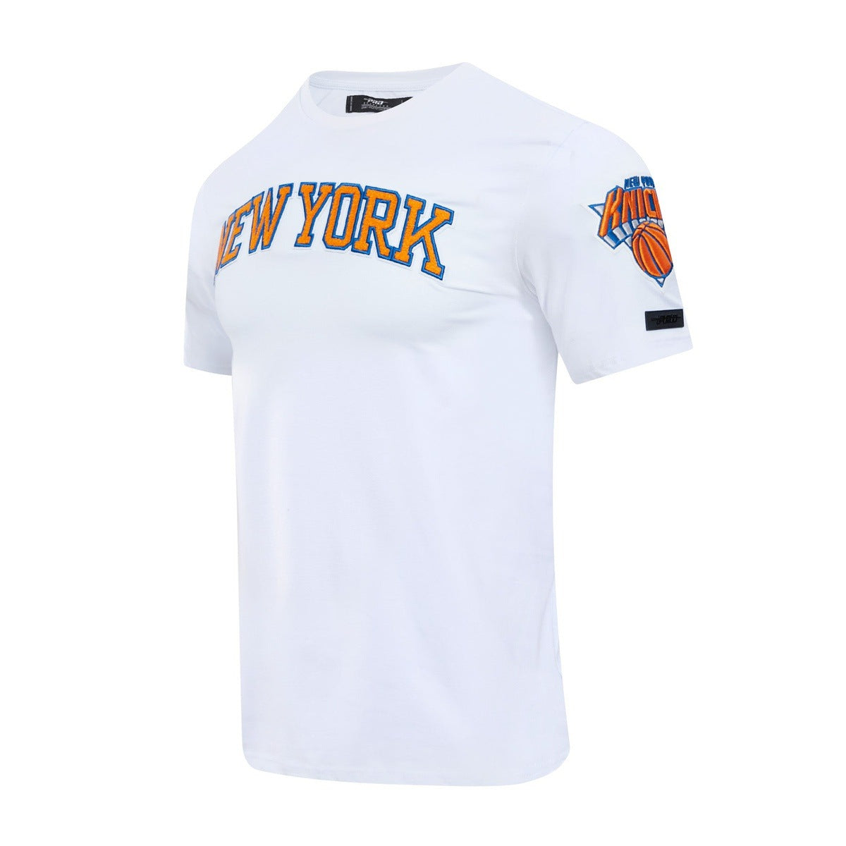 NBA NEW YORK KNICKS CLASSIC CHENILLE MEN'S TEE (WHITE)