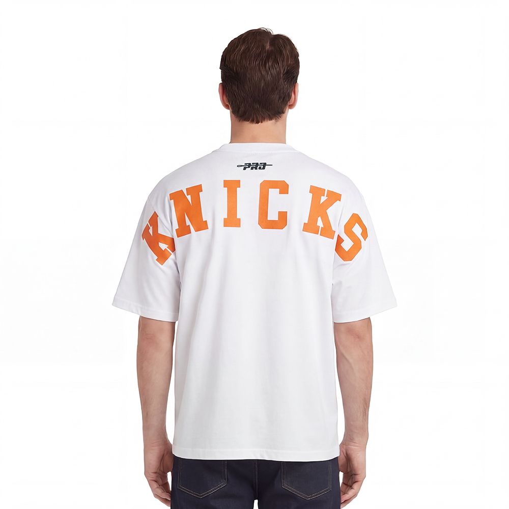 NBA NEW YORK KNICKS WINGSPAN MEN'S S/S TEE (WHITE)