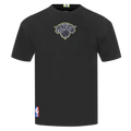 NBA NEW YORK KNICKS UNDER THE LIGHTS T-SHIRT EN JERSEY SIMPLE POUR HOMME (NOIR)