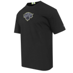 NBA NEW YORK KNICKS UNDER THE LIGHTS T-SHIRT EN JERSEY SIMPLE POUR HOMME (NOIR)