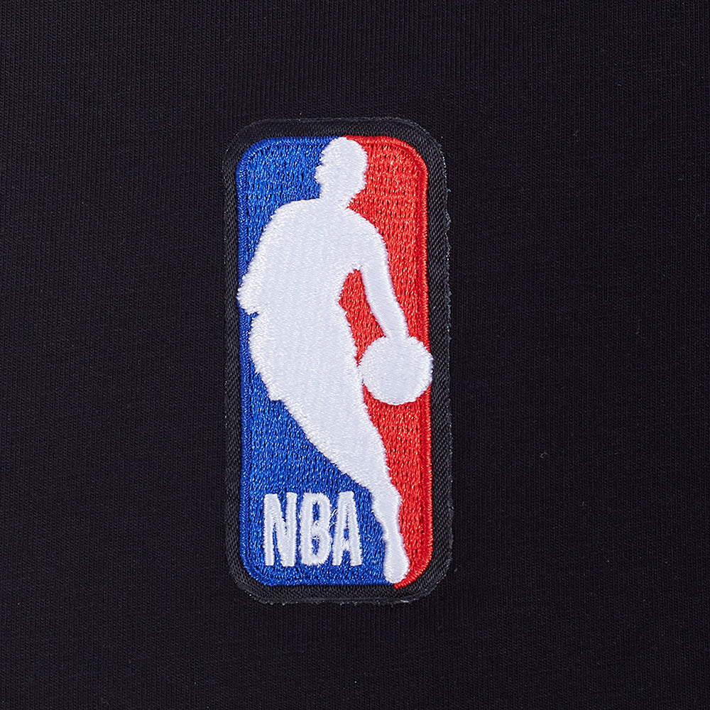 NBA NEW YORK KNICKS UNDER THE LIGHTS T-SHIRT EN JERSEY SIMPLE POUR HOMME (NOIR)