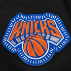 NBA NEW YORK KNICKS DIY PICK STITCH T-SHIRT EN JERSEY SIMPLE POUR HOMME (NOIR)