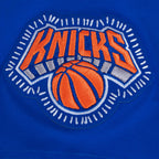 NBA NEW YORK KNICKS DIY PICK STITCH MEN'S SINGLE JERSEY TEE (ROYAL BLUE)