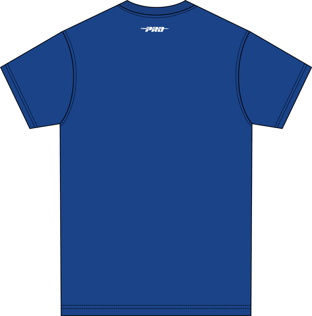 NBA NEW YORK KNICKS TEAM BADGE T-SHIRT EN JERSEY SIMPLE POUR HOMME (BLEU ROYAL)