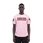 NBA NEW YORK KNICKS CLASSIC CHENILLE MEN'S SHIRT (PINK)