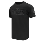 NBA NEW YORK KNICKS TRIPLE BLACK CHEMISE POUR HOMME (NOIR)
