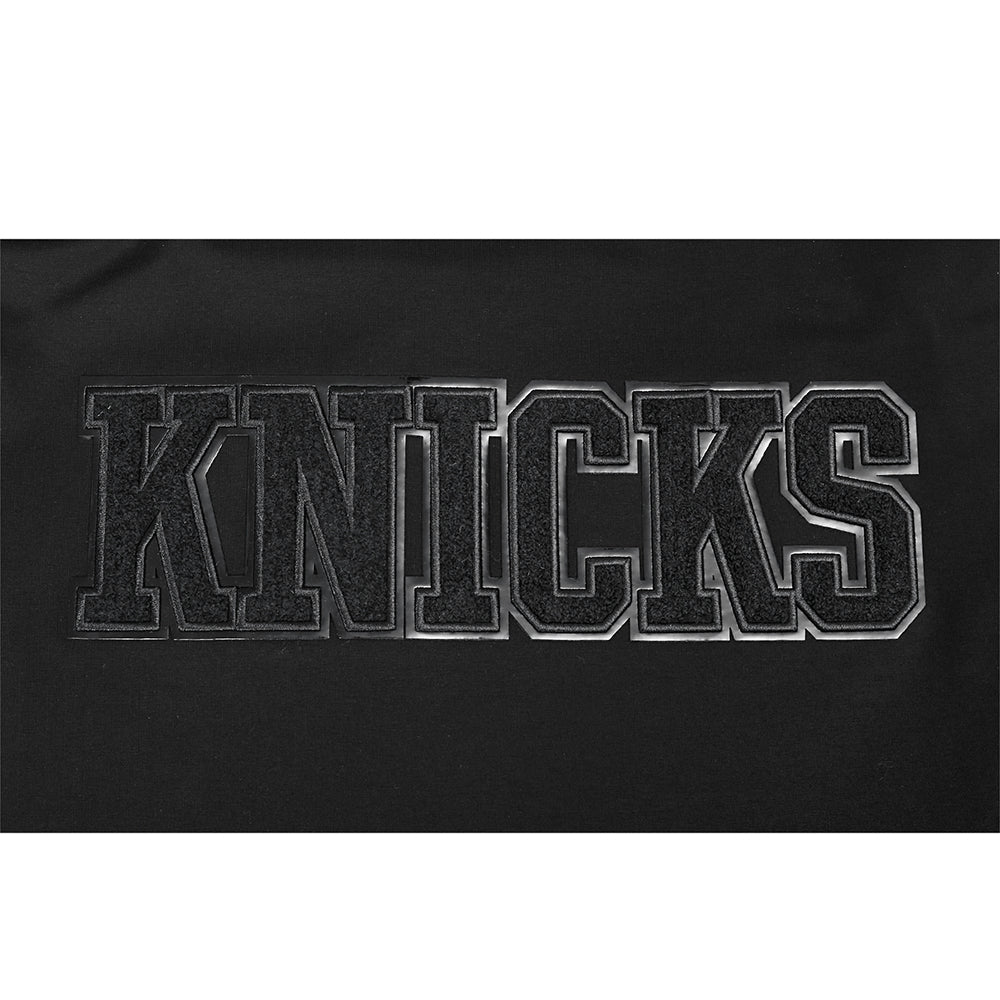 NBA NEW YORK KNICKS TRIPLE BLACK CHEMISE POUR HOMME (NOIR)