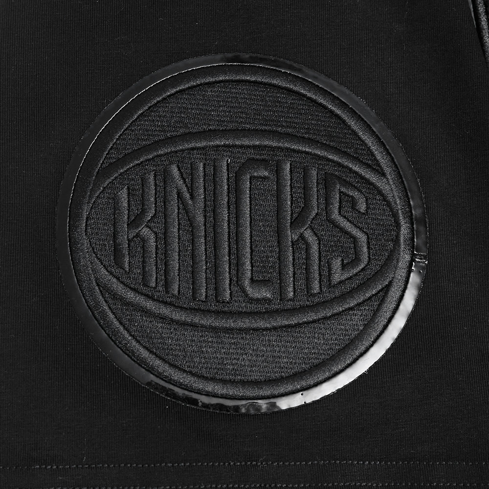 NBA NEW YORK KNICKS TRIPLE BLACK CHEMISE POUR HOMME (NOIR)