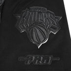NBA NEW YORK KNICKS TRIPLE BLACK CHEMISE POUR HOMME (NOIR)