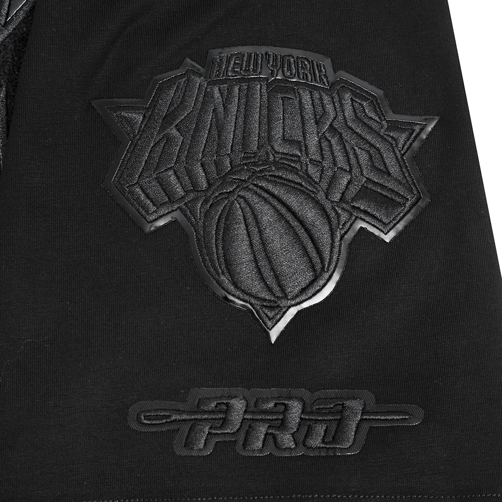 NBA NEW YORK KNICKS TRIPLE BLACK CHEMISE POUR HOMME (NOIR)