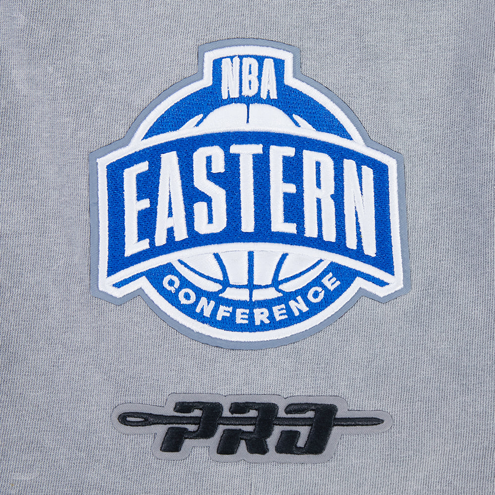 NBA NEW YORK KNICKS FIRST TEAM MEN'S S/S TEE (WASHED GREY)