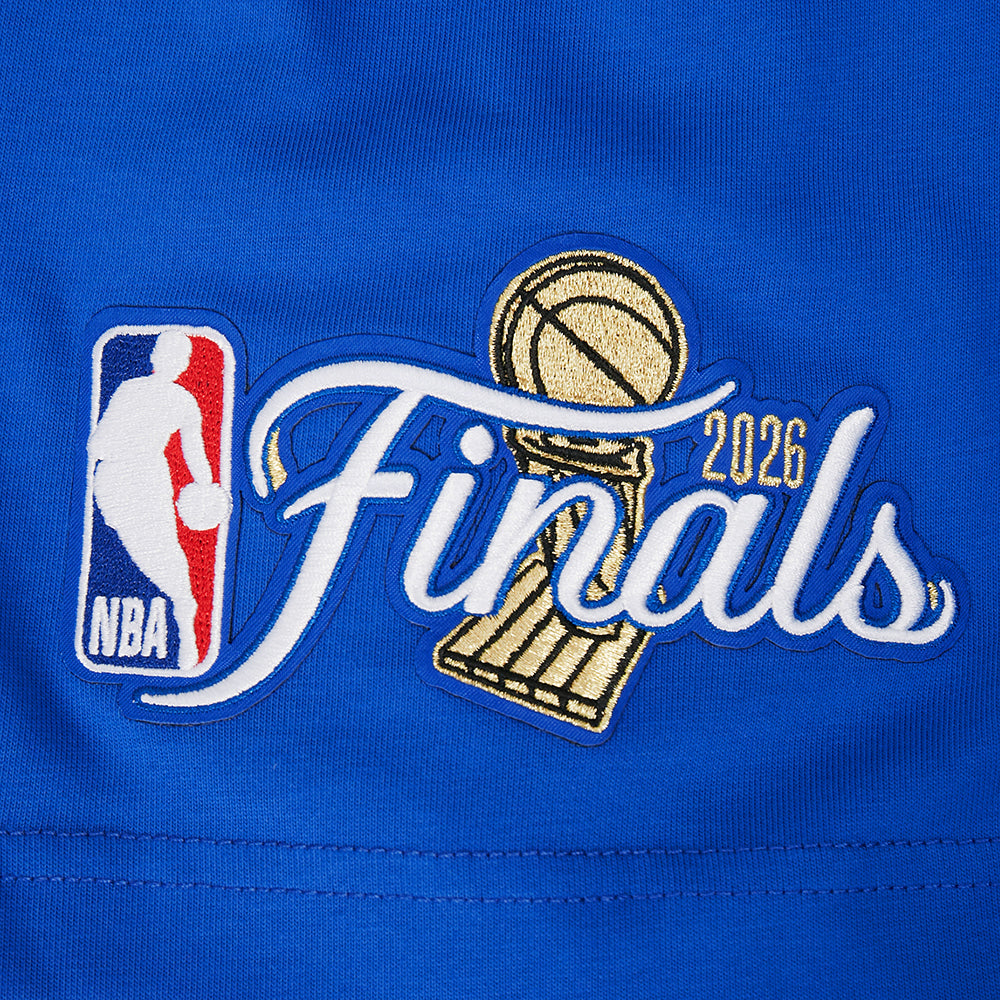 NBA NEW YORK KNICKS T-SHIRT À MANCHES COURTES POUR HOMME (BLEU ROYAL)