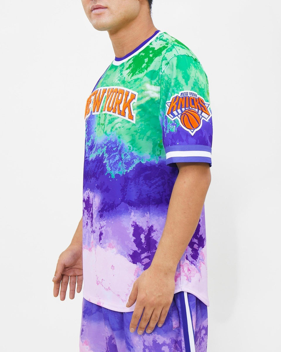 T-shirt NBA NEW YORK KNICKS PRO TEAM DIP DYE (MULTI)