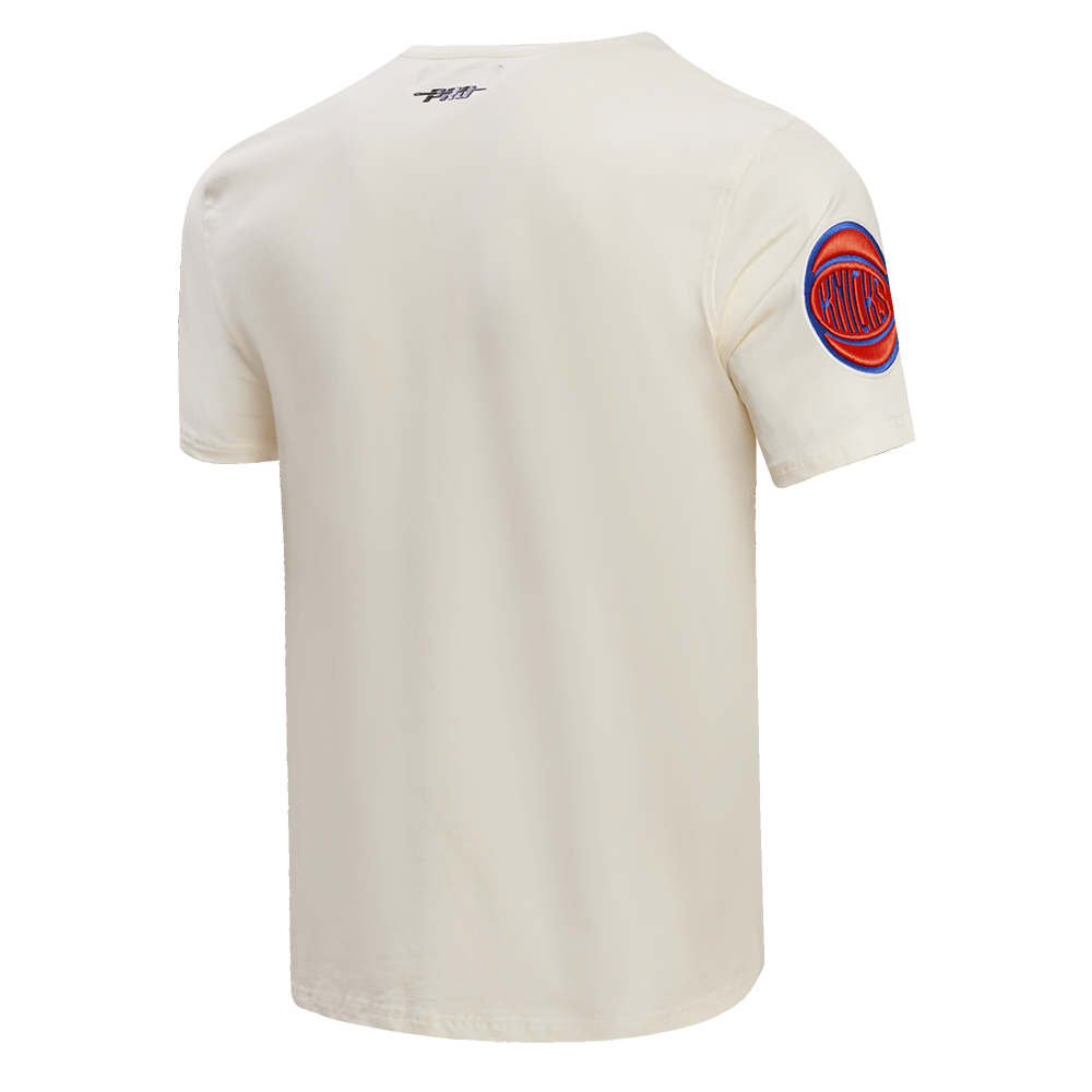 NBA NEW YORK KNICKS TACKLE TWILL MEN'S TEE (EGGSHELL)