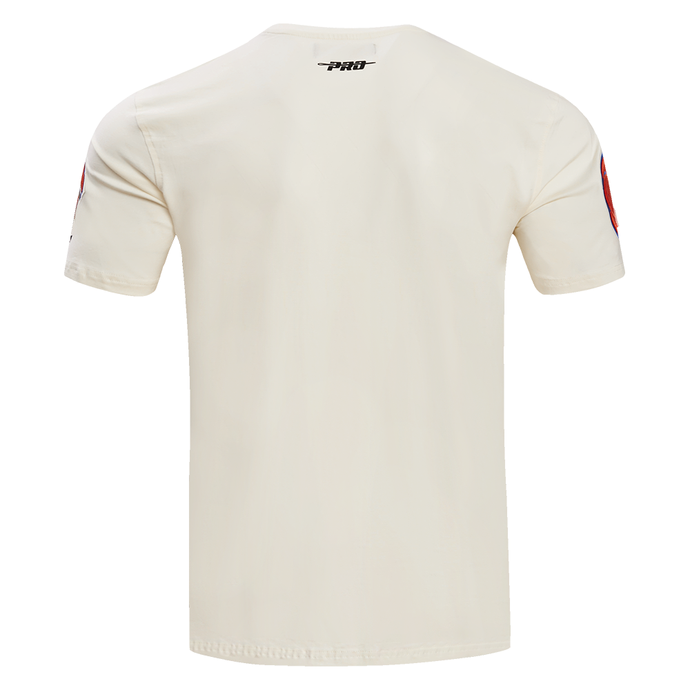 NBA NEW YORK KNICKS TACKLE TWILL MEN'S TEE (EGGSHELL)