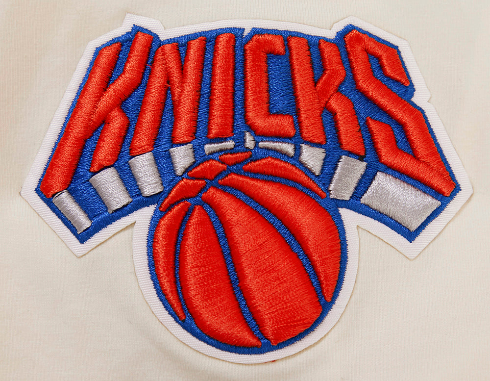 NBA NEW YORK KNICKS TACKLE TWILL MEN'S TEE (EGGSHELL)